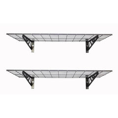 Saferacks 24" x 48" Garage Wall Shelves (2-Pack)