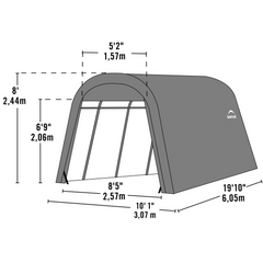 Shelterlogic Autoshelter Roundtop