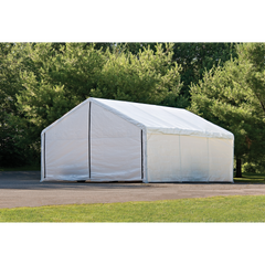 Shelterlogic Canopy Enclosure Kit 18 × 30 Ft. In White