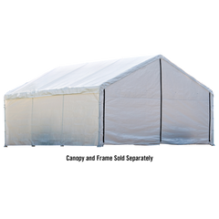 Shelterlogic Canopy Enclosure Kit 18 × 30 Ft. In White