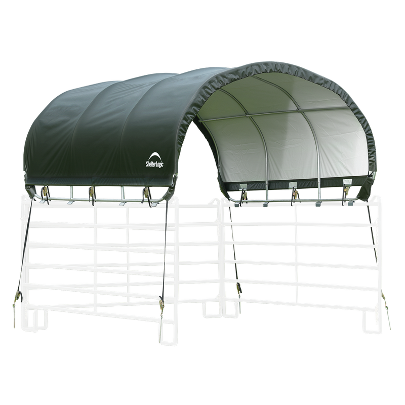 Shelterlogic Corral Shelter Livestock Shade 10 x 10 Ft