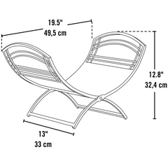 Shelterlogic Fireplace Classic Log Holder