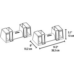 Shelterlogic Firewood Rack Bracket Kit