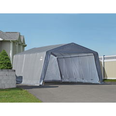 Shelterlogic Garage-In-A-Box 12 x 20 Ft. In Grey