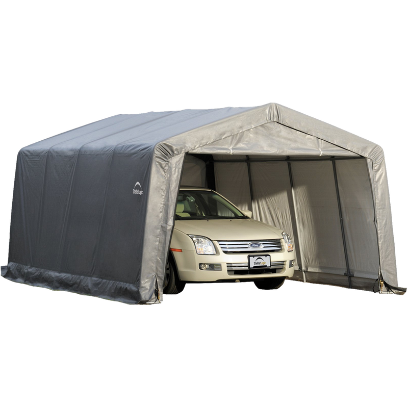 Shelterlogic Garage-In-A-Box 12 x 20 Ft. In Grey