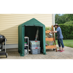 Shelterlogic Garden Shed 4 x 4 Ft. In Green