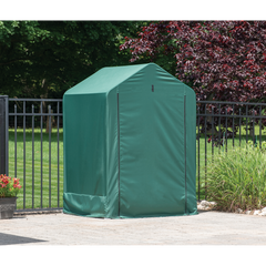 Shelterlogic Garden Shed 4 x 4 Ft. In Green