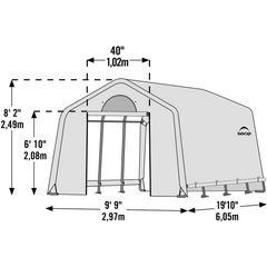 Shelterlogic Growit Greenhouse-In-A-Box Peaked Greenhouse