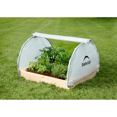 Shelterlogic Growit Raised Garden Bed Roundtop Greenhouse 4 x 4 Ft.