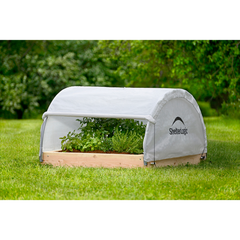 Shelterlogic Growit Raised Garden Bed Roundtop Greenhouse 4 x 4 Ft.