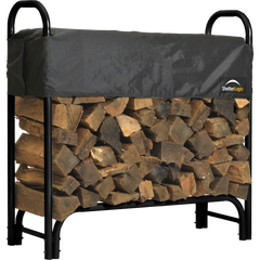 Shelterlogic Heavy Duty Firewood Rack With Cover