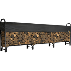 Shelterlogic Heavy Duty Firewood Rack With Cover