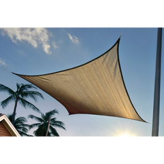 Shelterlogic Heavyweight Square Shade Sail In Sand Color