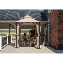 Shelterlogic Magnolia Hexagonal Gazebo 11 x 11 Ft.