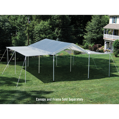 Shelterlogic Maxap Extension Kit 10 Ft. x 20 Ft. In White