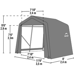 Shelterlogic Sheltercoat Garage, Peaked Style (All Options)