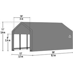 Shelterlogic Sheltertube Garage