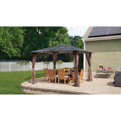 Shelterlogic Sycamore Gazebo With Polycarbonate Roof 10 x 12 Ft.