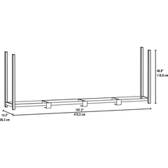 Shelterlogic Ultra Duty Firewood Rack