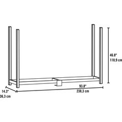 Shelterlogic Ultra Duty Firewood Rack