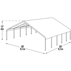 Shelterlogic Ultramax Canopy In White