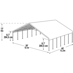 Shelterlogic Ultramax Canopy In White