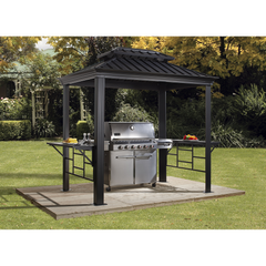 Sojag Bbq Messina Grill Gazebo 6 x 8 Ft.