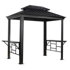 Sojag Bbq Messina Grill Gazebo 6 x 8 Ft.