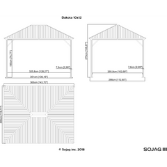 Sojag Dakota Gazebo