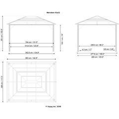 Sojag Meridien Gazebo