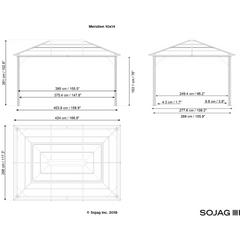 Sojag Meridien Gazebo