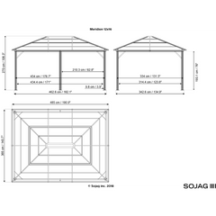 Sojag Meridien Gazebo