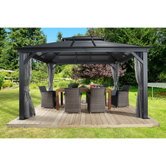 Sojag Mykonos Double Roof Gazebo 12 x 14 Ft.