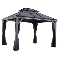 Sojag Mykonos Double Roof Gazebo 12 x 14 Ft.