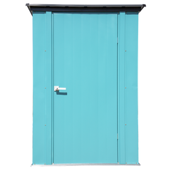 Spacemaker Patio Shed 4 x 3 Ft. In Teal And Anthracite