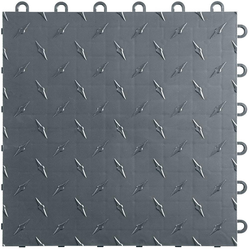 Swisstrax Diamondtrax Home Garage Floor Tiles (12