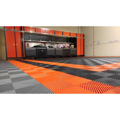 Swisstrax Ribtrax Pro Garage Floor Tiles (15.75" x 15.75") (6 Pack)