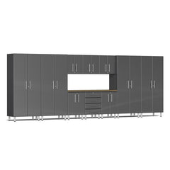 Ulti-MATE Garage 2.0 Series 11-Piece Garage Storage System With 4X Tall Cabinets (Free LED Light)