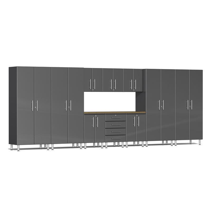 Ulti-MATE Garage 2.0 Series 11-Piece Garage Storage System With 4X Tall Cabinets (Free LED Light)