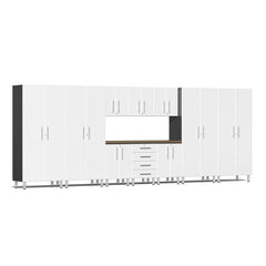 Ulti-MATE Garage 2.0 Series 11-Piece Garage Storage System With 4X Tall Cabinets (Free LED Light)