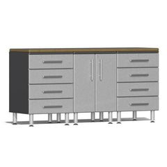 Ulti-MATE Garage 2.0 Series 4-Piece Workstation Garage Storage System With 2X Drawer Cabinets (Free Led Lights)