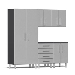 Ulti-MATE Garage 2.0 Series 5-Piece Garage Storage System With Tall Cabinet (Free LED Light)