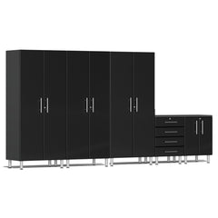 Ulti-MATE Garage 2.0 Series 5-Piece Garage Storage System With 3X Tall Cabinets (Free LED Light)