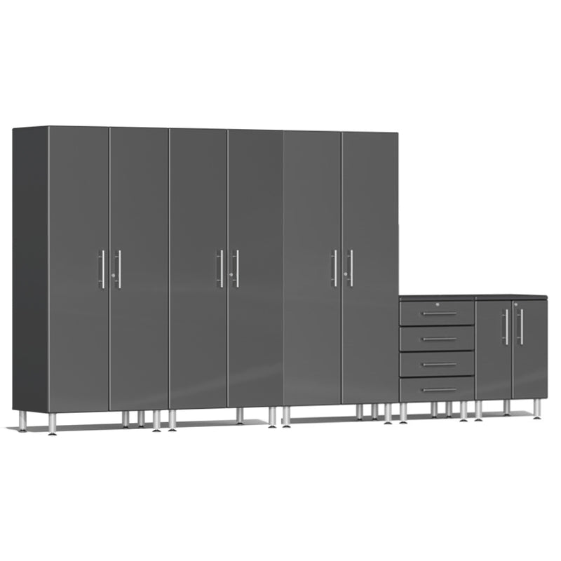 Ulti-MATE Garage 2.0 Series 5-Piece Garage Storage System With 3X Tall Cabinets (Free LED Light)