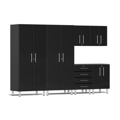 Ulti-MATE Garage 2.0 Series 6-Piece Garage Storage System With 2X Tall Cabinets (Free LED Light)