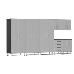 Ulti-MATE Garage 2.0 Series 7-Piece Garage Storage System With 3X Tall Cabinets (Free LED Light)