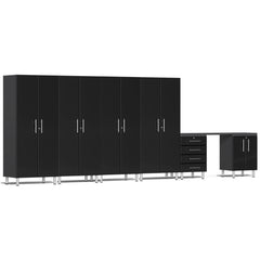 Ulti-MATE Garage 2.0 Series 7-Piece Garage Storage System With 4X Tall Cabinets (Free LED Light)