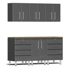 Ulti-MATE Garage 2.0 Series 7-Piece Workstation Garage Storage System (Free Led Lights)