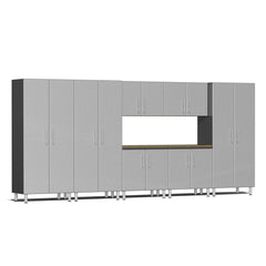 Ulti-MATE Garage 2.0 Series 8-Piece Garage Storage System With 3X Tall Cabinets (Free LED Light)