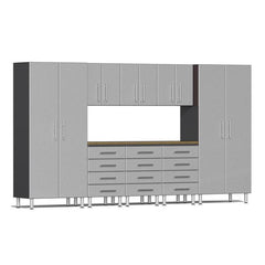 Ulti-MATE Garage 2.0 Series 9-Piece Garage Storage System With 3X Tool Drawer Cabinets (Free Led Lights)